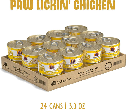 Weruva Paw Lickin' Chicken Wet Cat Food Can Pack Of 24