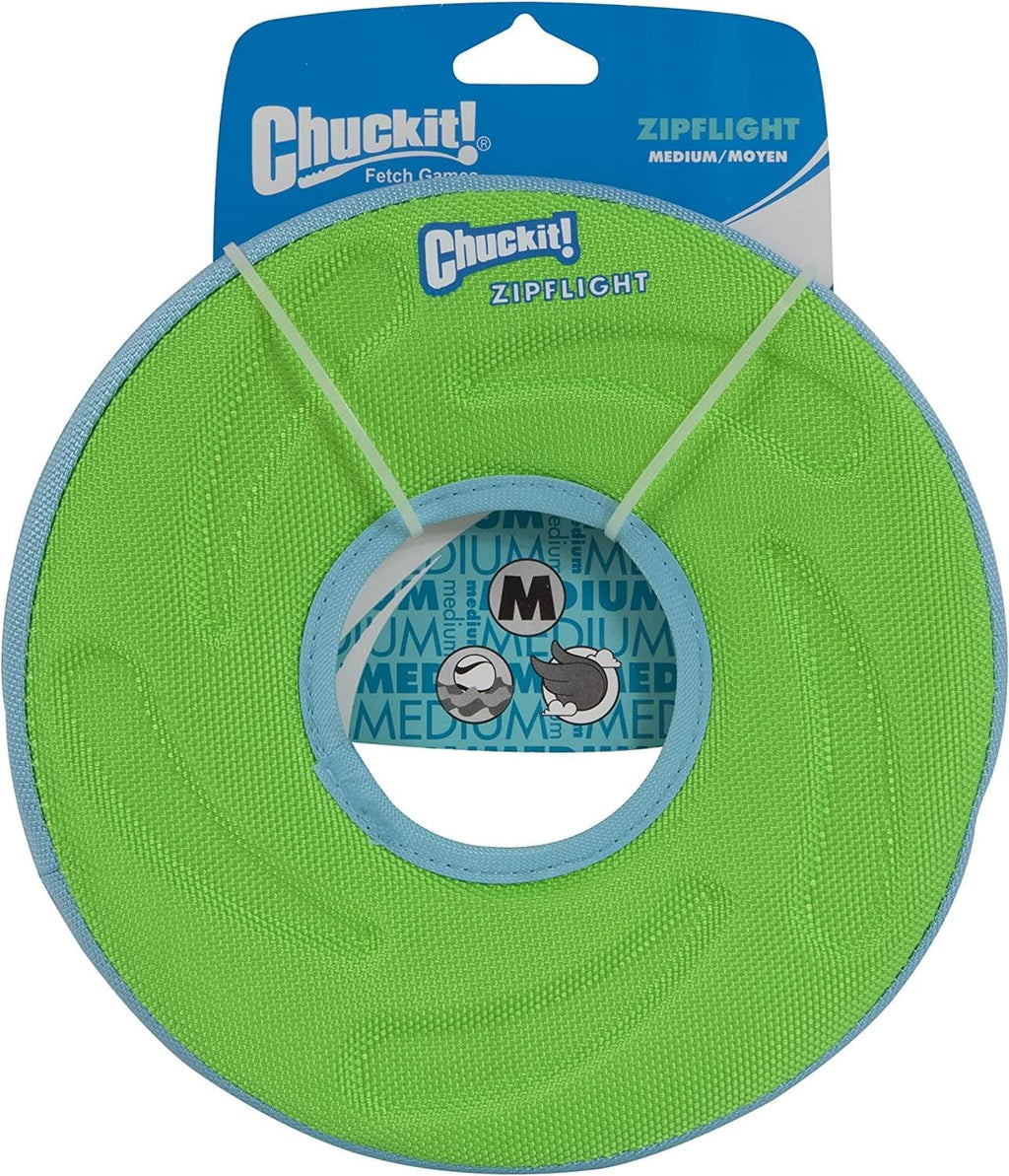 Two pack Chuckit Zipflight rings for dogs