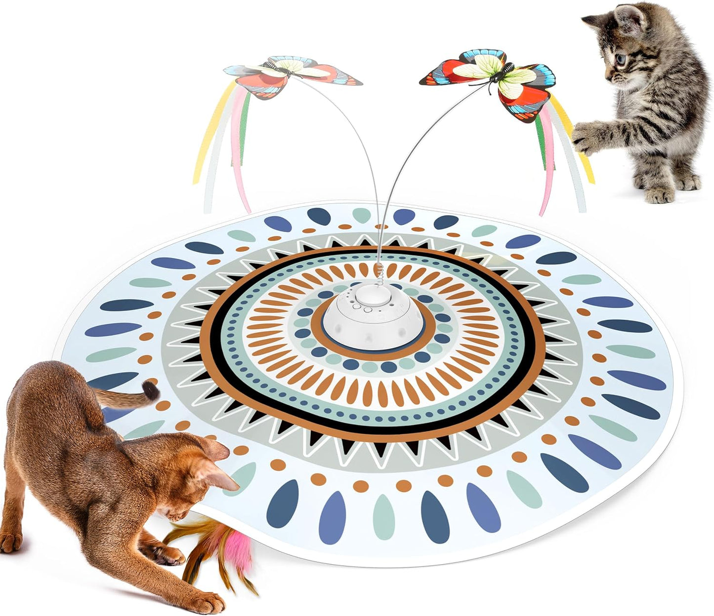 Packaging box of the authentic Potaroma electronic pet exercise toy showcasing all components.