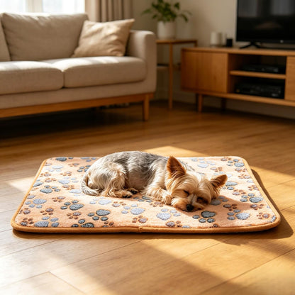 1 Pack Flannel Pet Blanket - Machine Washable, All-Season Warmth, Pet Bed Mat, Suitable for Small to Large Cats and Dogs - Blue, 20 * 30Inch - Image 12