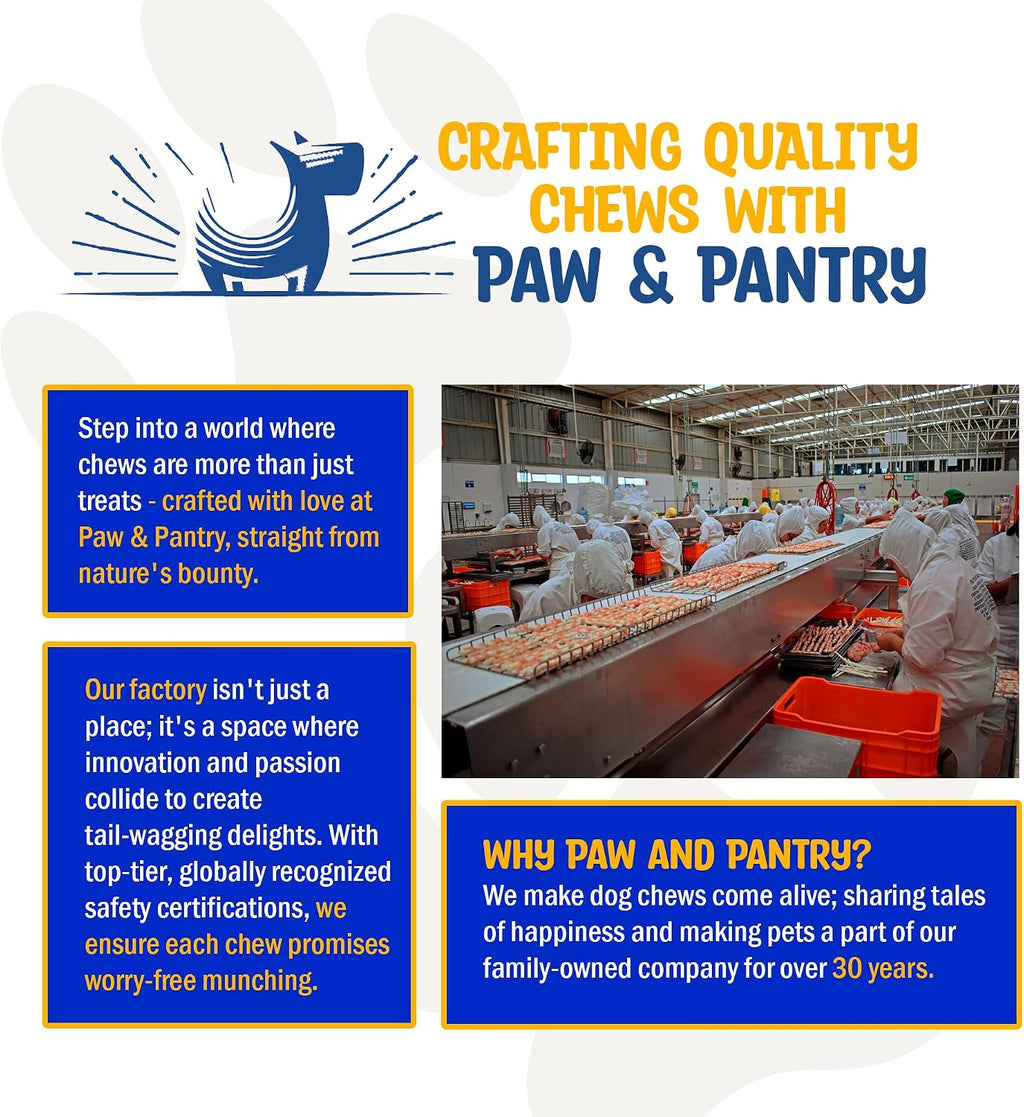 Back of pack showing ingredients of Paw and Pantry beef rolls