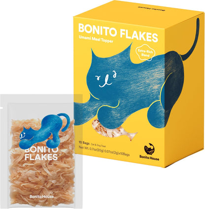 Bonito House Umami Meal Topper yellow box front view