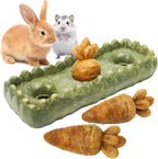 Durable TEEWY grass patch chew toy designed to prevent small pet teeth overgrowth.