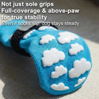 Purrzone paw protector socks showing soft fabric texture