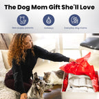 Rubyloo lightweight water resistant nylon dog mom bag beige interior compartments