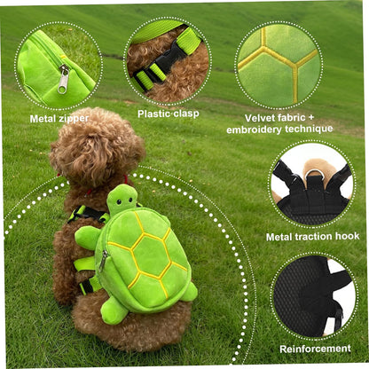 Ammpoure cute puppy backpack featuring the breathable mesh inner lining
