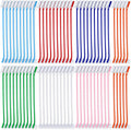 Honeydak dog toothbrush bulk pack front view showing 70 colorful dental brushes.