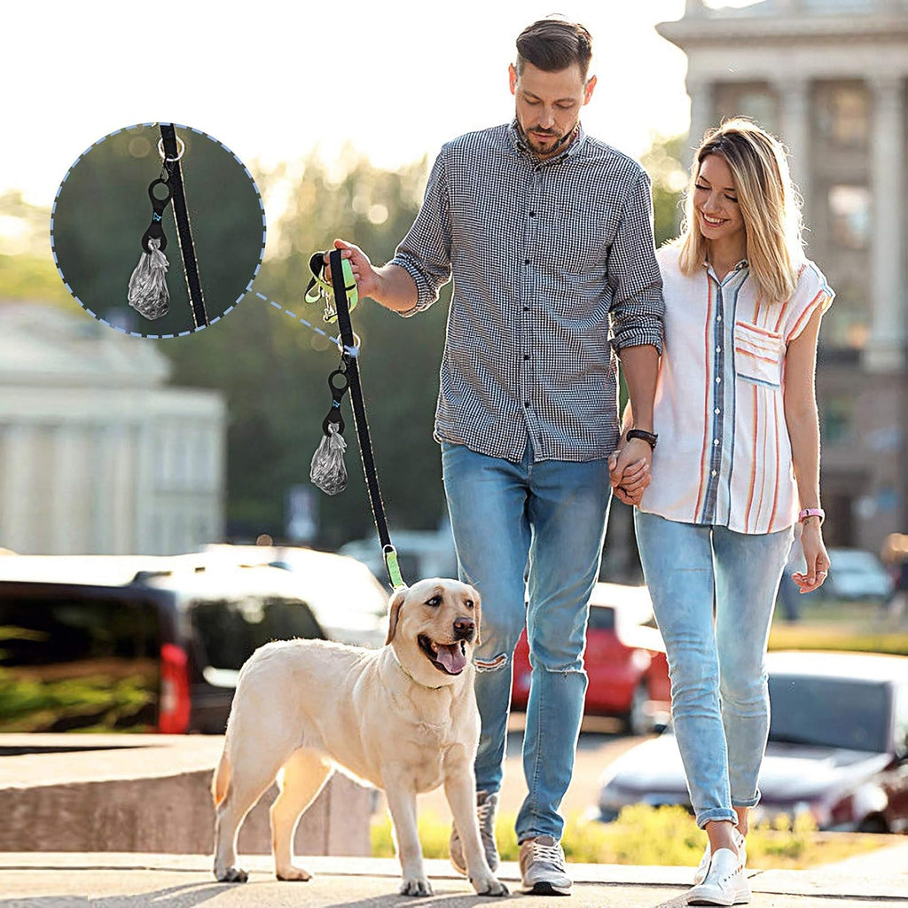 Durable weather resistant black silicone pet waste bag holder close up detail