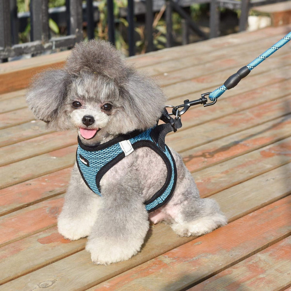 Breathable air mesh fabric close up of matilor harness