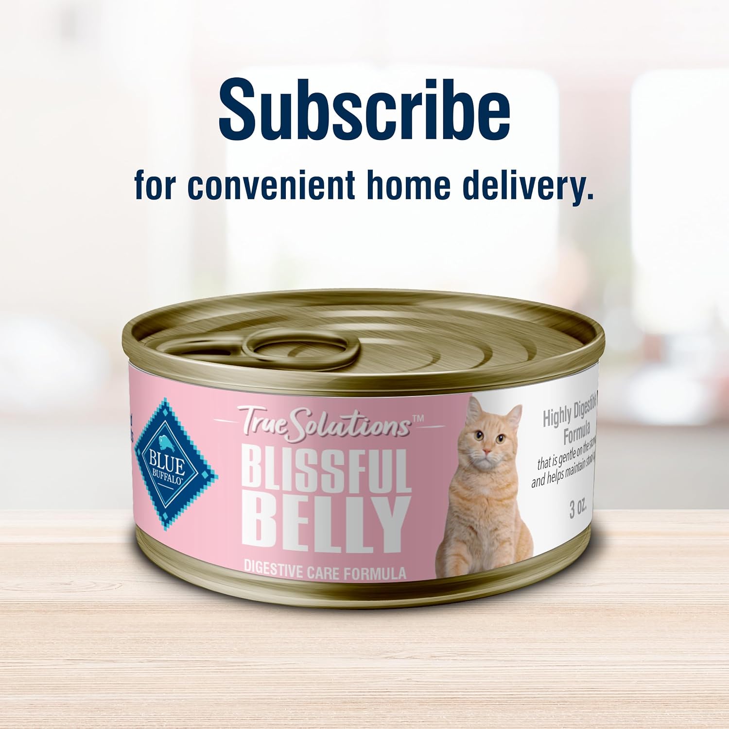 Blue Buffalo True Solutions Digestive Care Wet Cat Food for Adult Cats, Made with Natural Ingredients, Chicken, 3-oz. Cans (24 Count) - Image 11