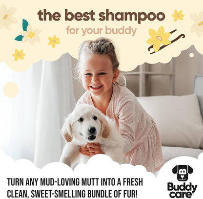 Buddycare imported premium dog grooming shampoo for sensitive skin care