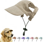 Pet Baseball Cap with Ear Holes - Multi-Color Sun Visor Hat for Dogs & Cats, Summer & Fall Beach Headwear for Puppies & Kittens (Green, XL) - Image 11