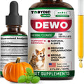 Tobydic intestinal defense liquid supplement front view for pet digestive health