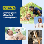 Back of packaging showing compatibility details for PetSafe collars