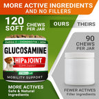 Close up of allergen free gluten free canine mobility treats