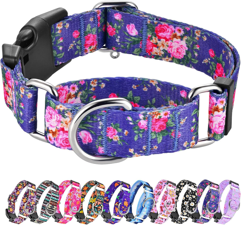 Hikiko Martingale Collar for Dogs Soft Durable Dog Collar for Small Medium Large Boy and Male Dogs No Pull No Slip Safety Buckle Dog Collars (Hill,Medium) - Image 13