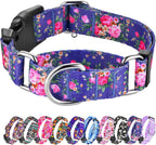 Hikiko Martingale Collar for Dogs Soft Durable Dog Collar for Small Medium Large Boy and Male Dogs No Pull No Slip Safety Buckle Dog Collars (Hill,Medium) - Image 13