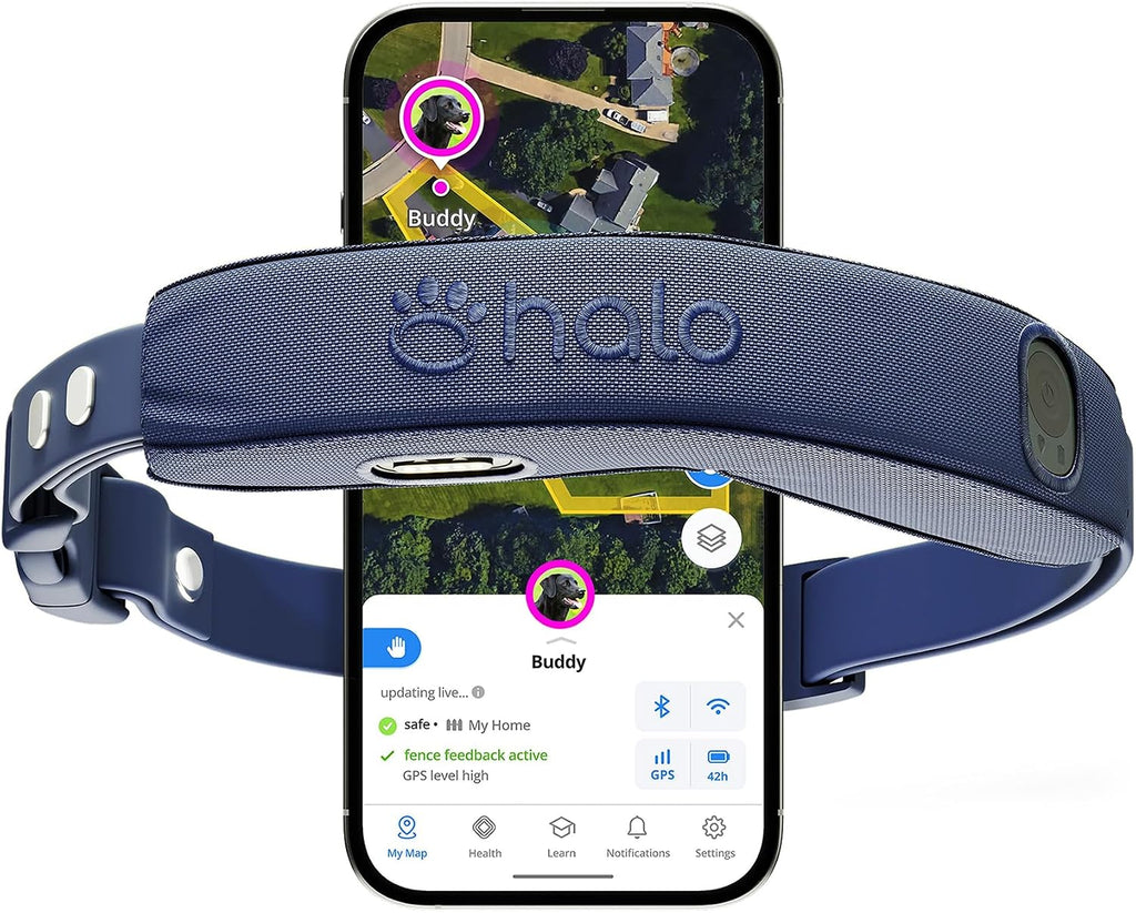 Halo Collar 5 Wireless Dog Fence & GPS Dog Collar, Keep Your Dog Safely Contained Outdoors with App-Controlled Boundaries and Real-Time Tracking, One Size, Orchid - Image 11