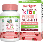 MaryRuth Organics Kids Probiotic Gummies front view bottle