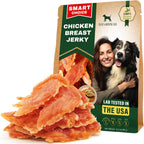 Dog Treats Chicken Jerky Strips 10.6 oz - Human Grade Meat Sticks - Natural Pet Dried Snacks Rawhide - Free - Long Lasting Chews for Large & Small Dogs - Best for Training & Healthy Teeth - Image 9