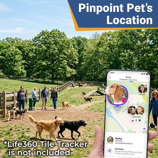 GoTags silicone tracking device sleeve personalized with custom text