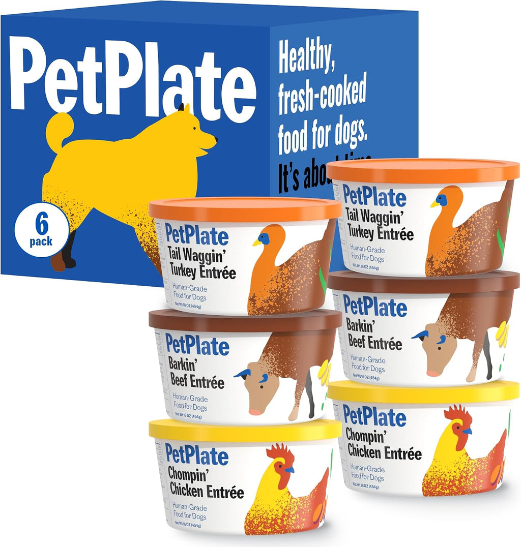PetPlate Human-Grade Fresh Dog Food, Tail Waggin' Turkey Entre - Wet Dog Food for All Breeds - High-Protein, Natural - 12-oz Cups, Case of 6 - Image 9