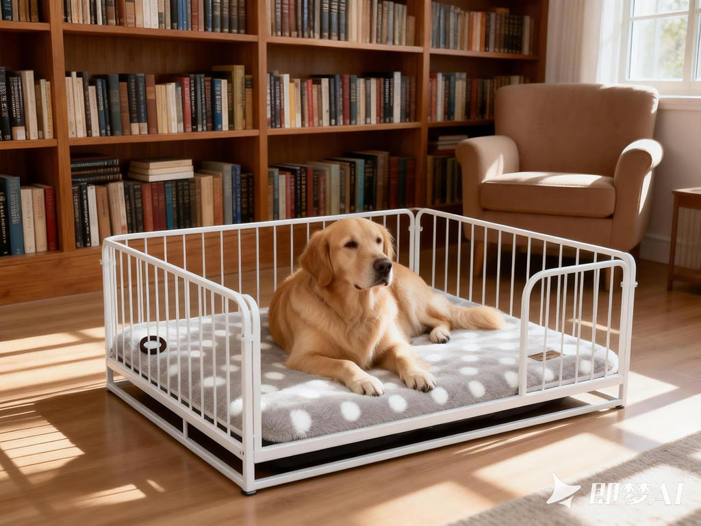 Deamoser self heating pad inside pet crate