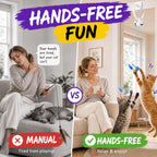 Interactive Cat Toys for Indoor Cats, Clip-On Automatic Flying Bird - Image 3
