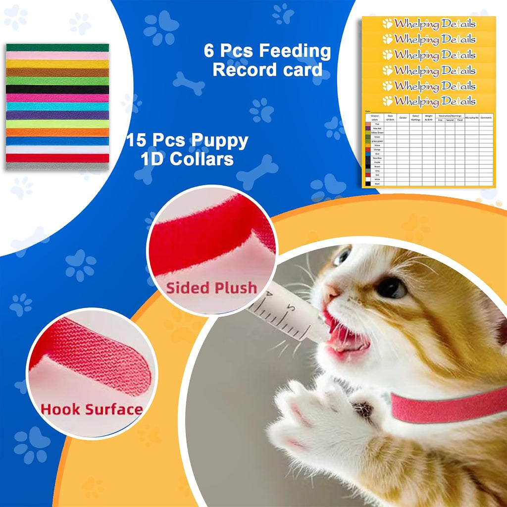 Zonexchic full 52 piece professional dog and kitten whelping supplies set