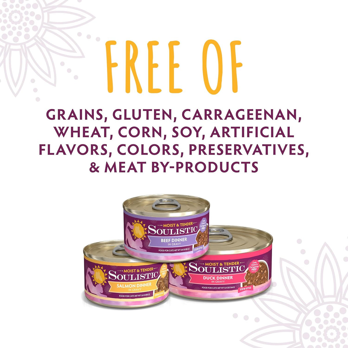 Nutritious salmon and tuna wet cat food suitable for adult cats
