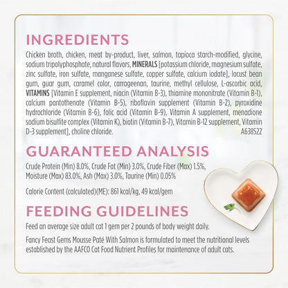 Authentic Fancy Feast Gems cat food imported from USA