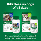 Premium imported pet flea treatment soft chews for large canine breeds
