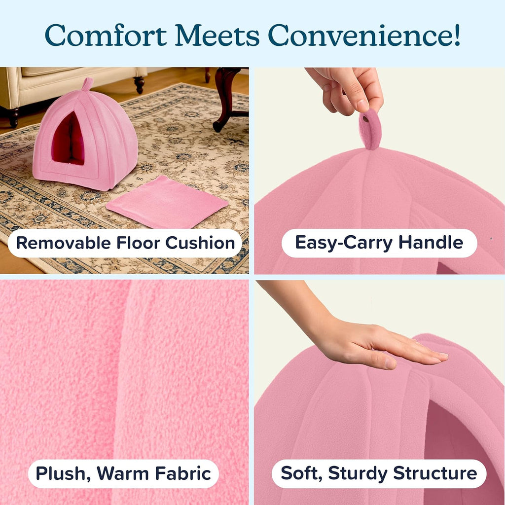 Petmaker cat tent with removable foam cushion