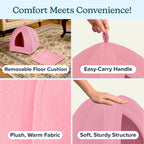 Petmaker cat tent with removable foam cushion