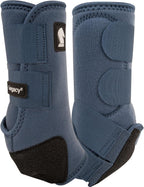 Classic Equine Legacy2 Support Boots, Front (Blue, Medium) - Image 12
