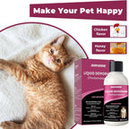 Easy daily dose liquid wormer instructions and benefits label