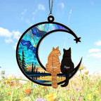 Personalized Cat Memorial Suncatcher - Custom Suncatcher with Name and Breed for Up to 3 Pets, Sympathy Gift for Pet Loss, Memorial Gift for Cat Lovers - Image 10