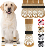 KOOLTAIL Dog Socks for Hot/Cold Pavement to Prevent Licking Paws,Dog Boots&Paw Protector for Hardwood Floors Anti Slip,Traction Control Booties for Small Medium Large Senior Dogs - Image 10