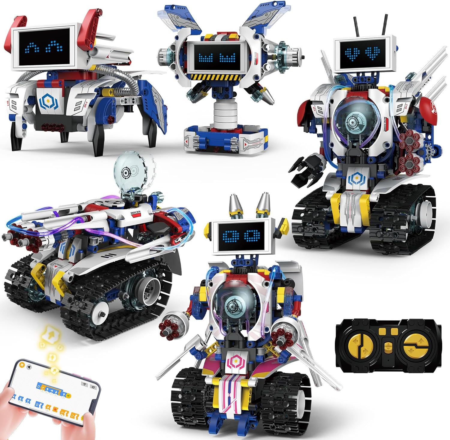 VXN Hpromot 5-in-1 STEM robot kit front box view