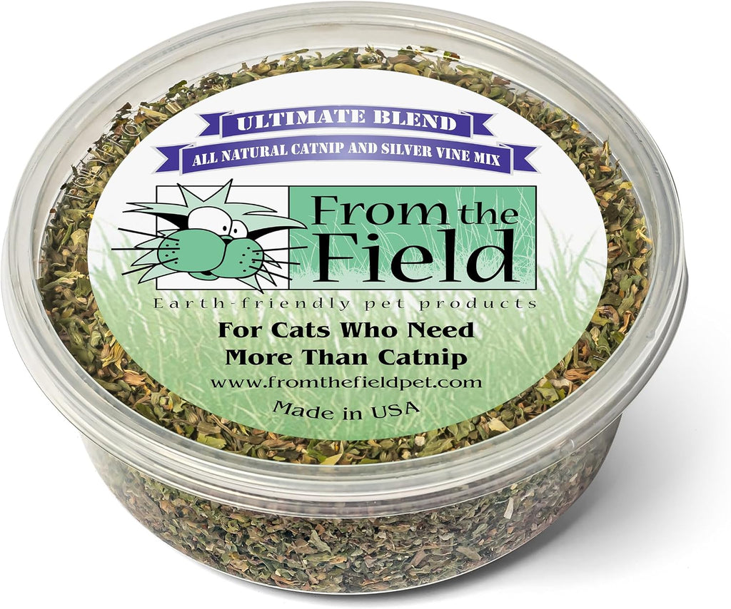from The Field | Ultimate Blend Catnip & Silver Vine Mix | 2 Oz Tub - Image 4