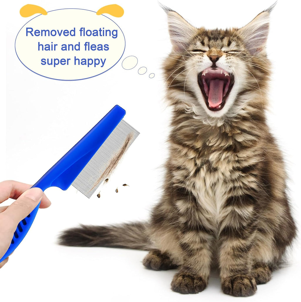 Stainless steel professional pet eye grooming comb