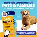 Soft Claws black XX large dog nail caps assortment