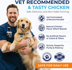 Natural anxiety relief bite treats for puppies experiencing fireworks fear