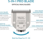 Wahl 2179-401 adjustable pet clipper blade back view showing attachment mechanism