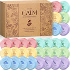 SeasonBliss shower steamers thirty count box front view showing individual aromatherapy tablets