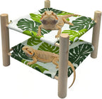 Tfwadmx reptile sleeping habitat accessory for small lizards and geckos