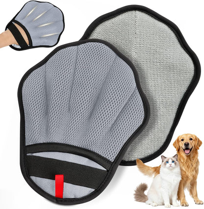 Pet Hair Removal Glove, Electrostatic Pet Hair Remover Glove for Cats & Dogs, Pet Hair Remover Tool for Laundry, Couch, Carpet, Car Seat - Upgraded Five-Finger, Reusable, Black+Black - Image 9