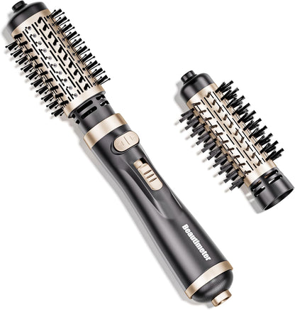 Beautimeter hair dryer brush 3-in-1 rotating hot air styler front view
