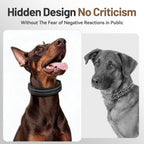 Pudiwind heavy duty dog training collar with nylon cover