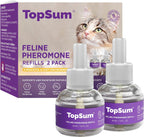 TopSum Cat Calming Pheromone Diffuser: Feline Pheromones Plug in for Stress, Alone At Home, Spraying, Fighting, Scratching, Aggression & Excessive Meowing (Purple- 6 Refills) - Image 13